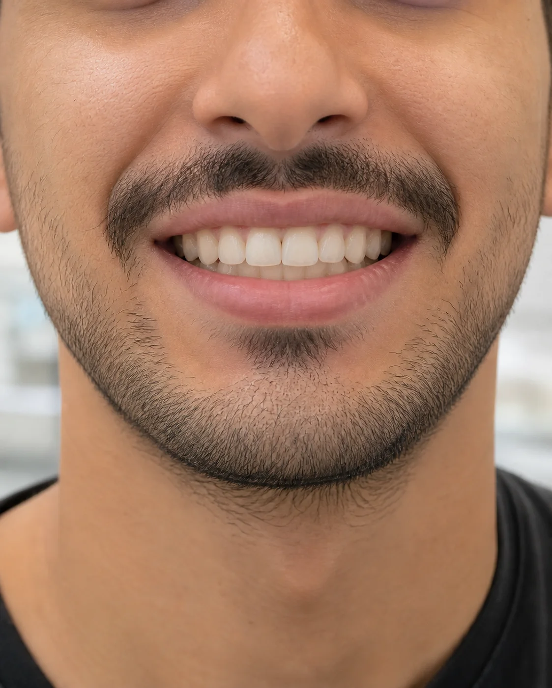 نتیجه پس از درمان ارتودنسی، نمونه 5