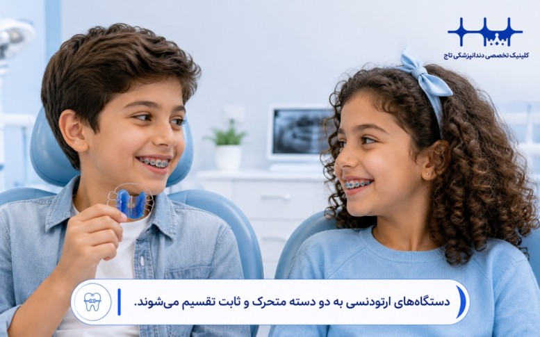 انواع ارتودنسی کودکان
