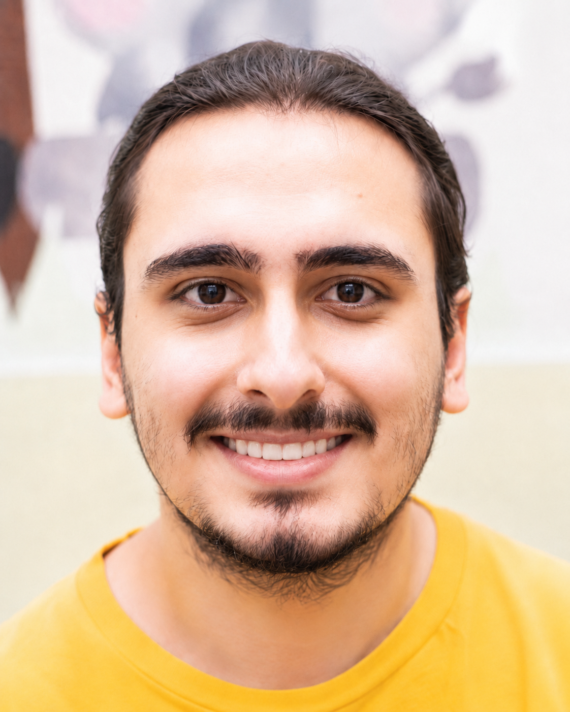 نتیجه پس از درمان ارتودنسی، نمونه 1
